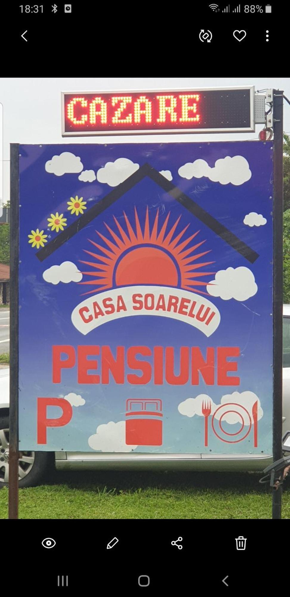 Pensiunea Casa Soarelui Simian Εξωτερικό φωτογραφία